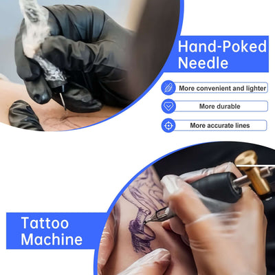 Hand Poke Tattoo Kit – Neebol Complete DIY Tattoo Set