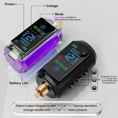 Tattoo Starter Kit Wireless Tattoo Pen with Battery | Neebol