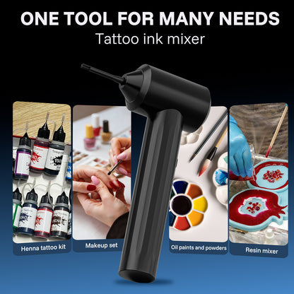 Electric Tattoo Ink Mixer Machine with 105 Mixing Sticks - Neebol