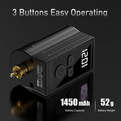 WX1P Wireless Tattoo Battery Power Supply, RCA - Neebol