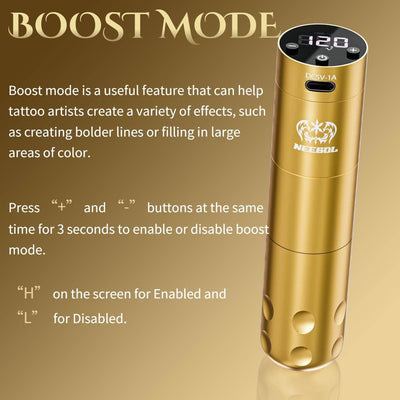 Tattoo Kit - Neebol F3 Rotary Tattoo Gun Starter Kit