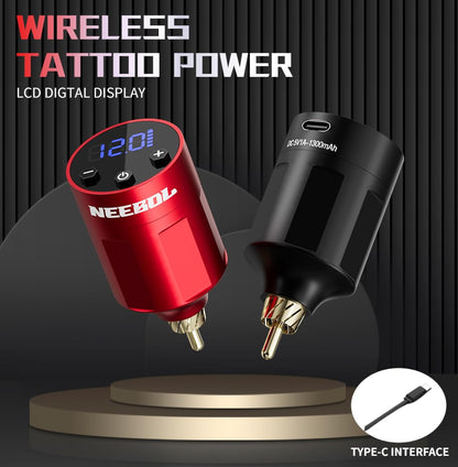 Tattoo Kit - JT28 Tattoo Machine & WX6 Power Supply - Neebol