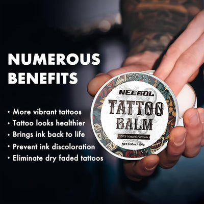 Neebol Tattoo Balm & Aftercare Cream, All-Natural
