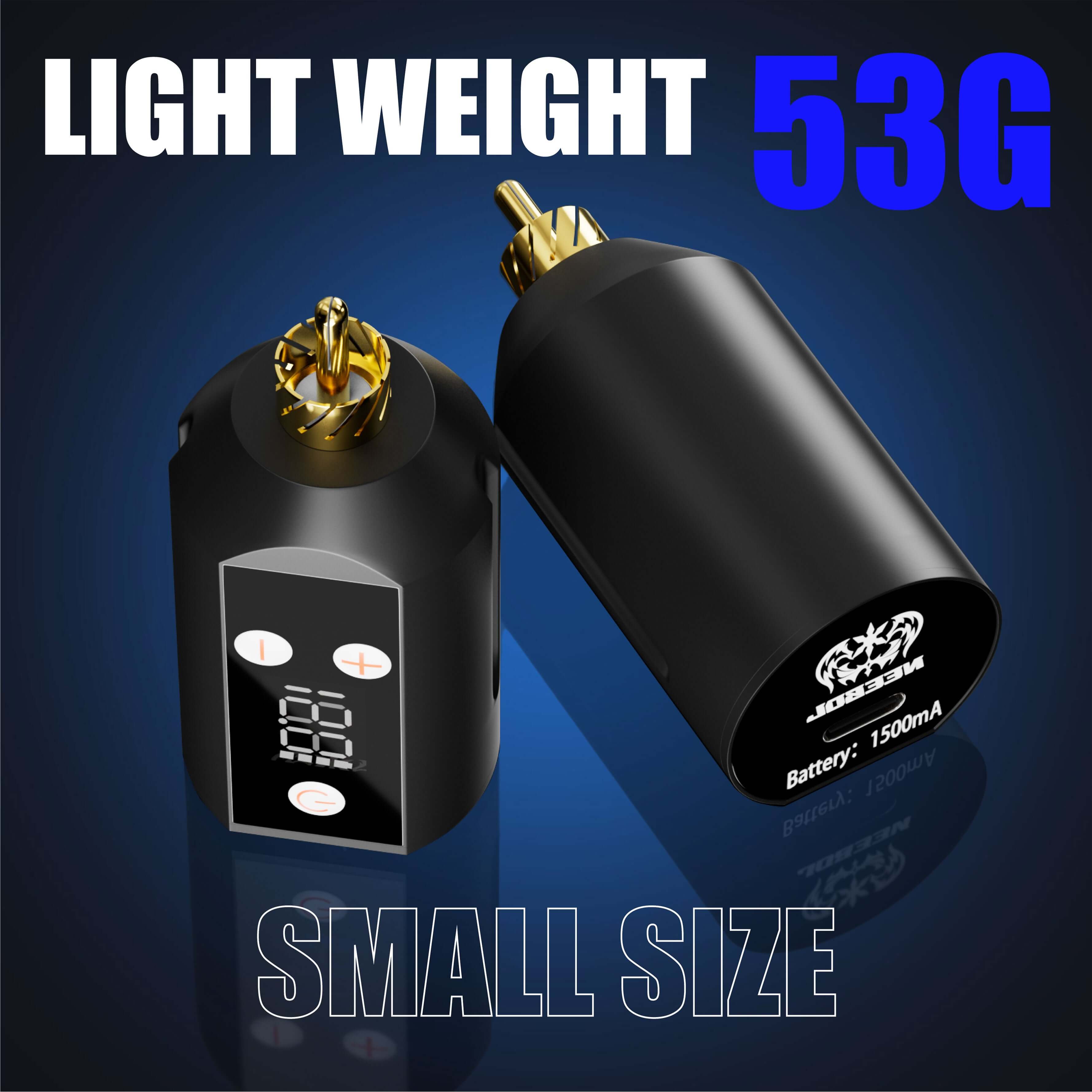 WX67 Wireless Tattoo Battery Power Supply, RCA - Neebol