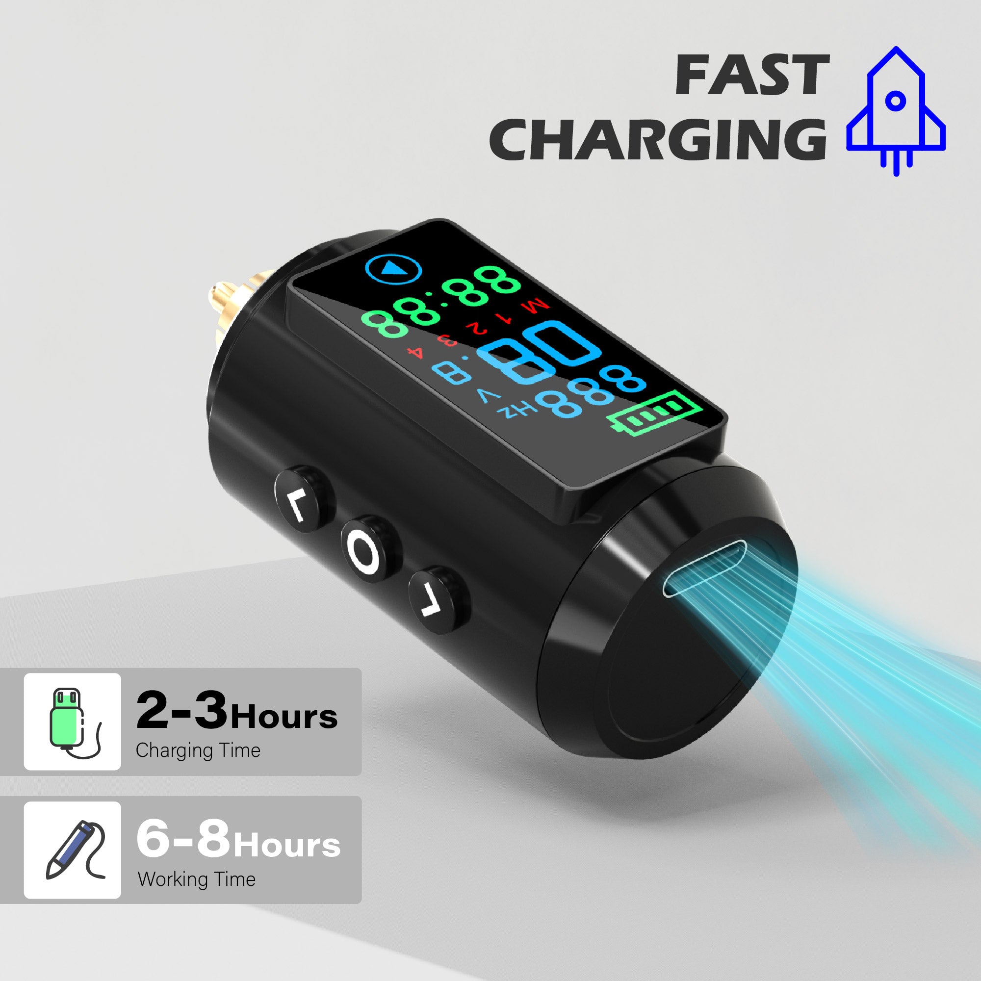 67M Wireless Tattoo Battery