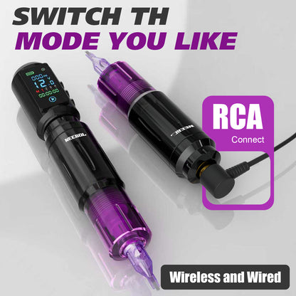 Tattoo Starter Kit Wireless Tattoo Pen with Battery | Neebol