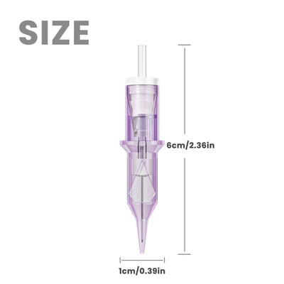 Tattoo Needle Cartridges - 20pc Round Liner | Neebol RHOMB