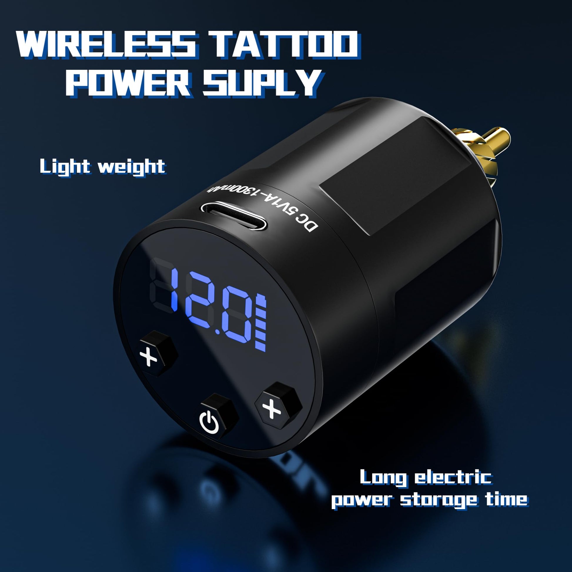 Tattoo Kit - JT28 Tattoo Machine & WX6 Power Supply - Neebol