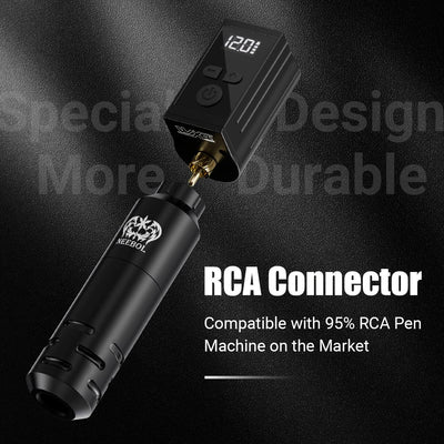 WX1P Wireless Tattoo Battery Power Supply, RCA - Neebol