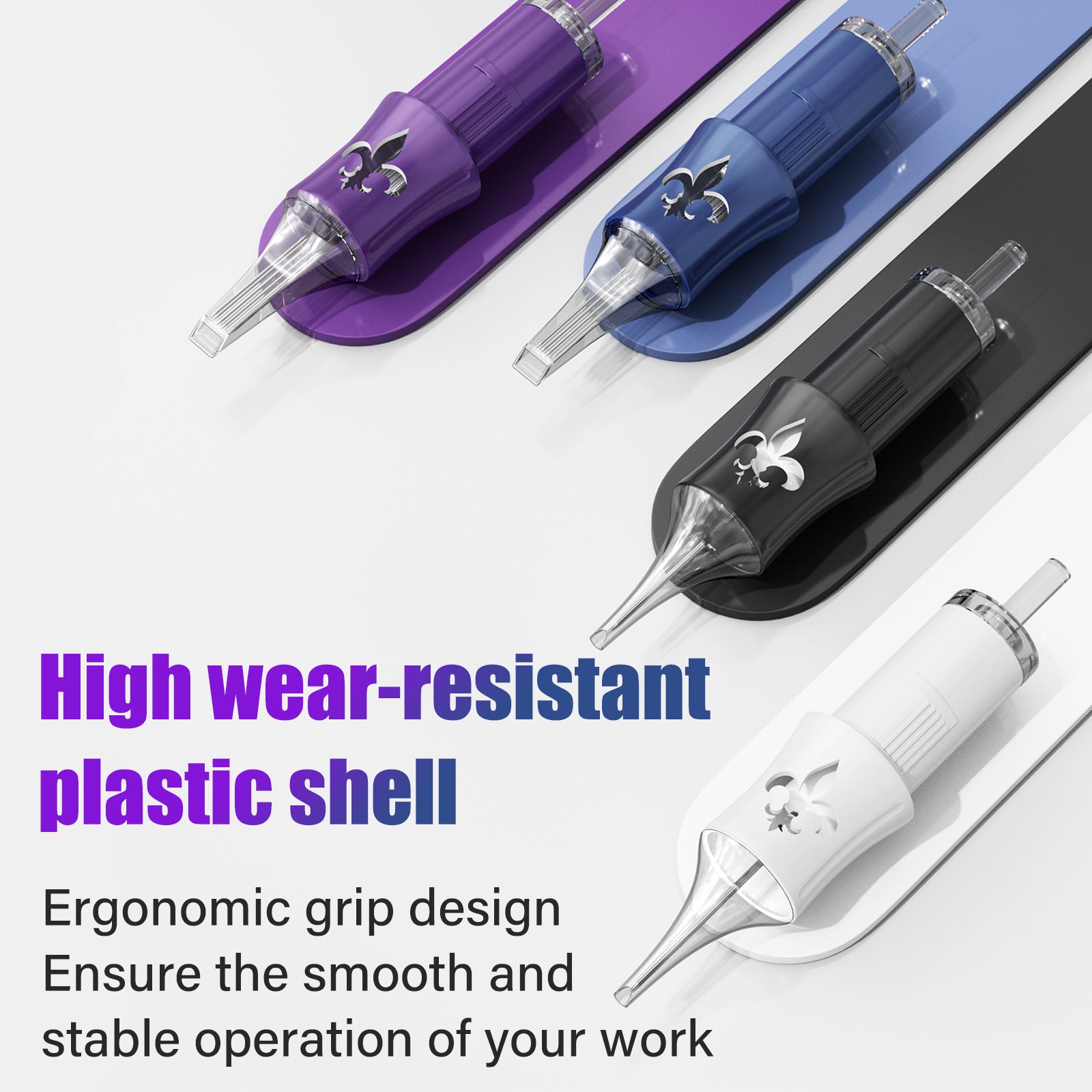 Neebol Tattoo Needle Cartridges - 0.3/0.35MM Round Liner | IRIS