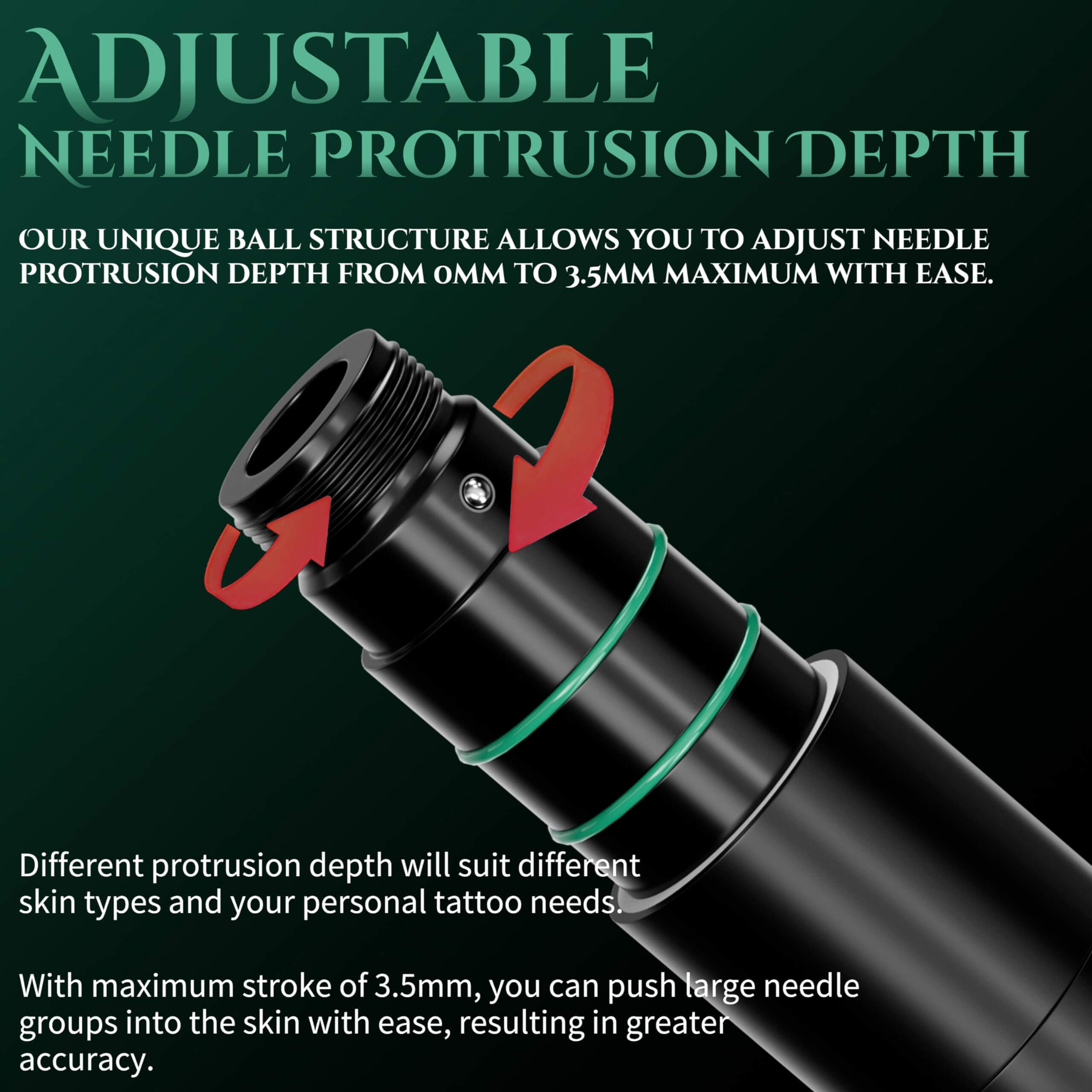 Tattoo Kit - Neebol F3 Rotary Tattoo Gun Starter Kit