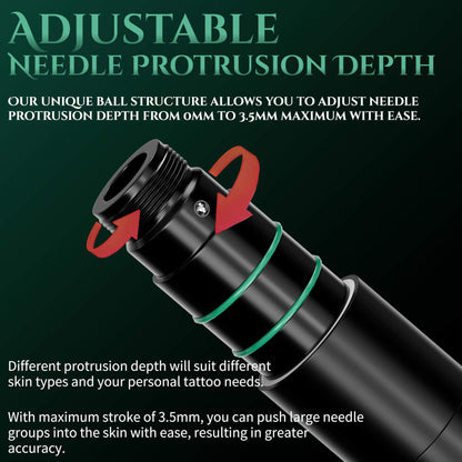 Neebol F3 Wireless Tattoo Pen Machine - 3.5MM Stroke