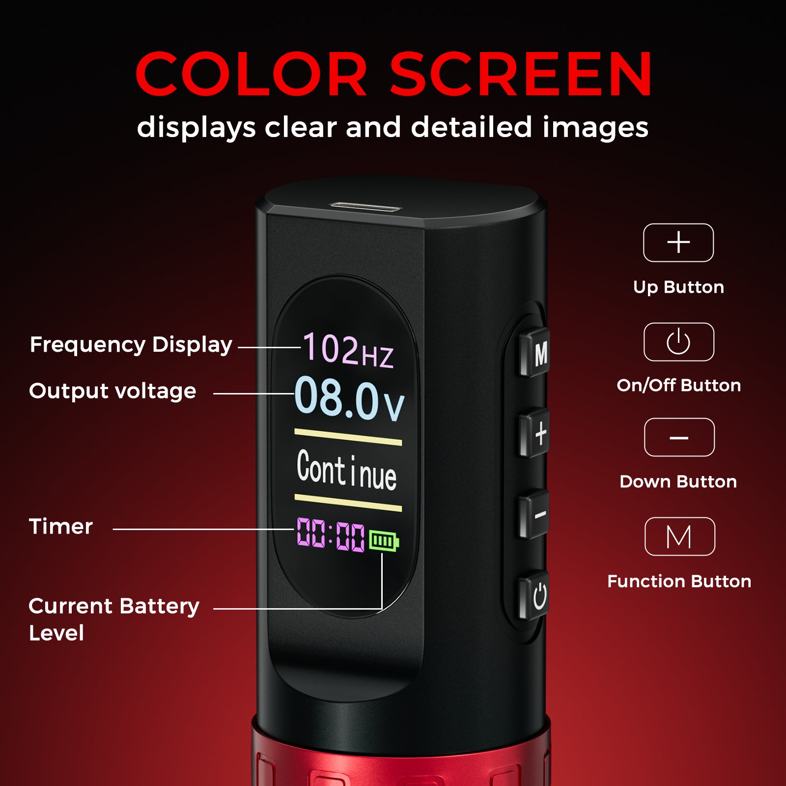 Professional Tattoo Kit – Wireless Tattoo Machine | 2.4-4.2mm Stroke