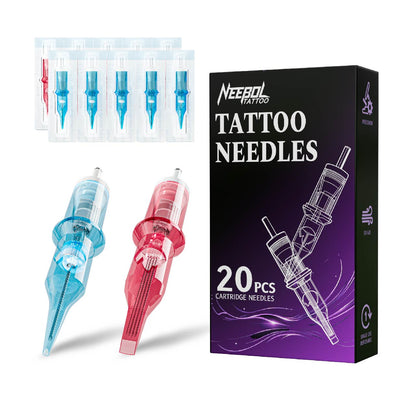 Neebol FLAME Tattoo Cartridge Needles – 20 Pack | RL, RS, RM & M1