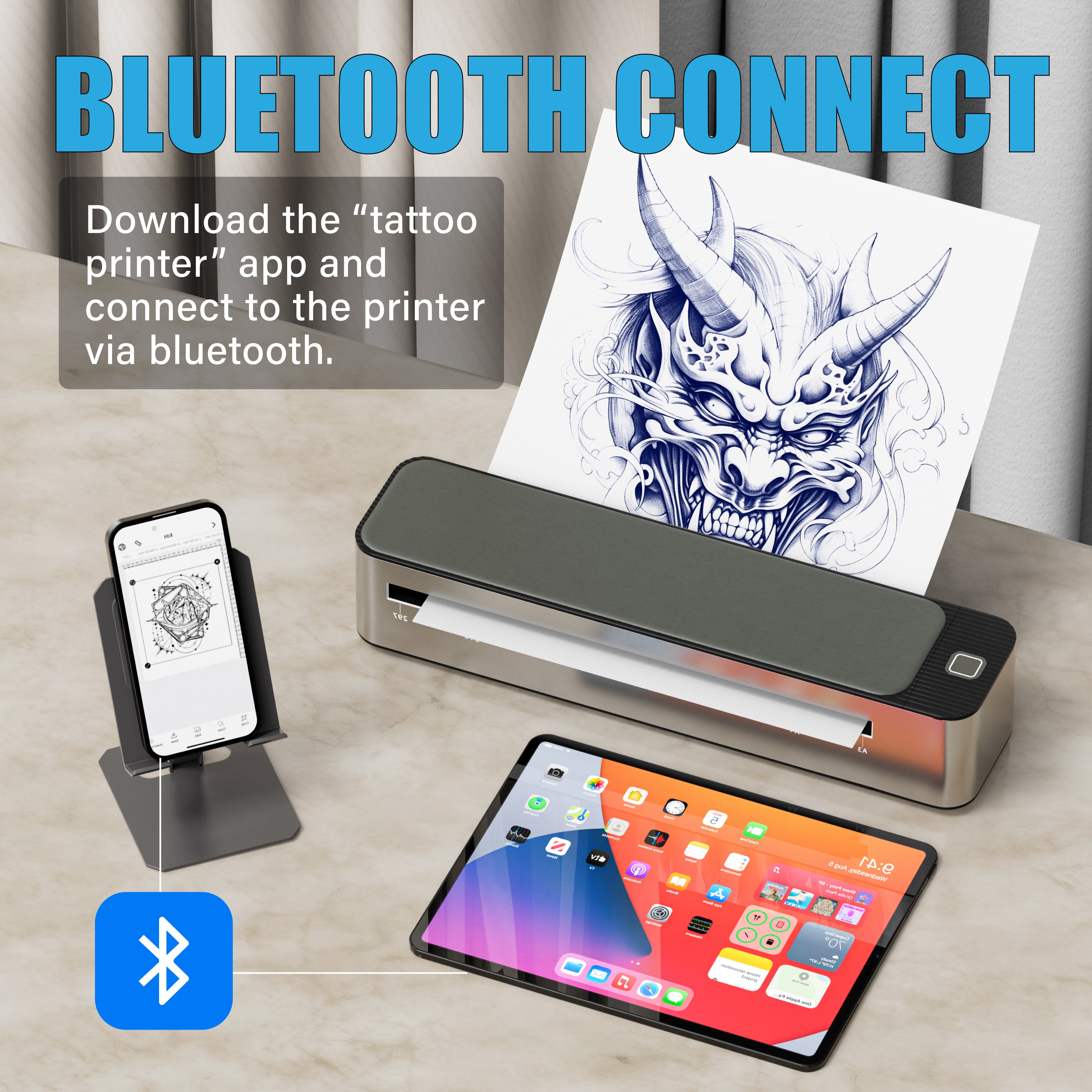 Neebol Q3 Tattoo Transfer Stencil Printer - A3 Size