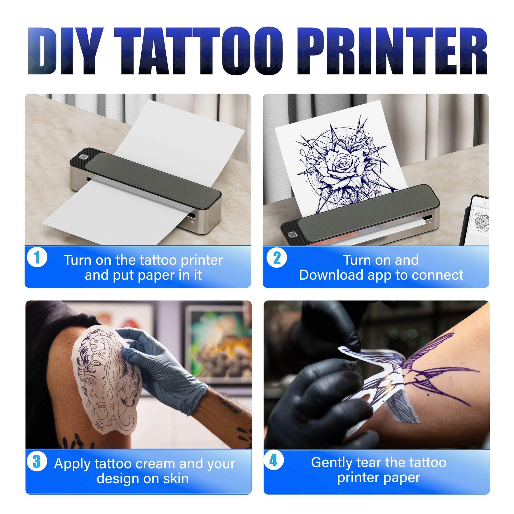 Neebol Q3 Tattoo Transfer Stencil Printer - A3 Size