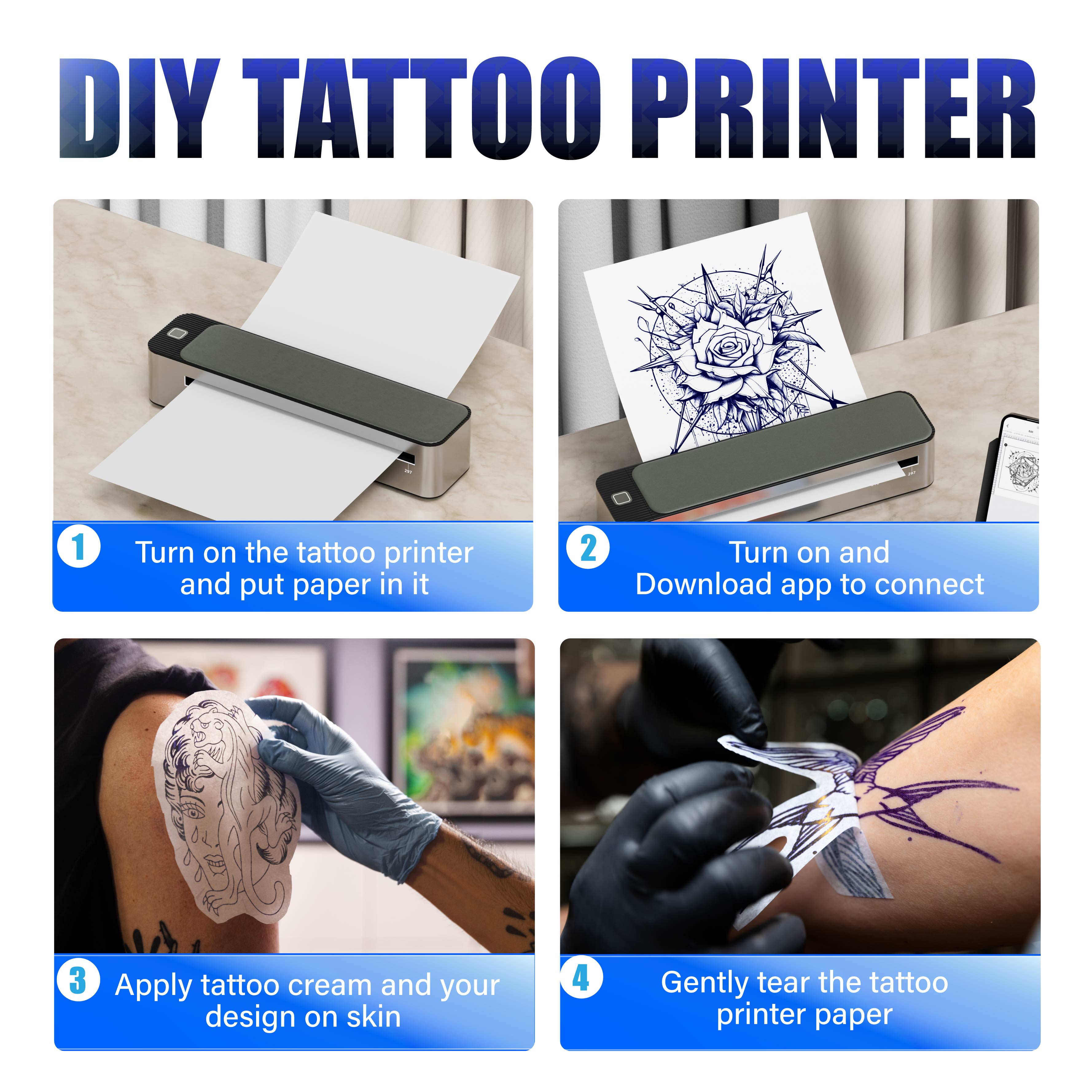 Neebol Q3 Tattoo Transfer Stencil Printer - A3 Size