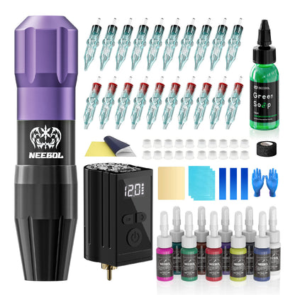 NEX Pen & WX1P Battery Tattoo Kit