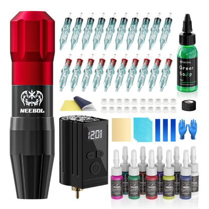 NEX Pen & WX1P Battery Tattoo Kit