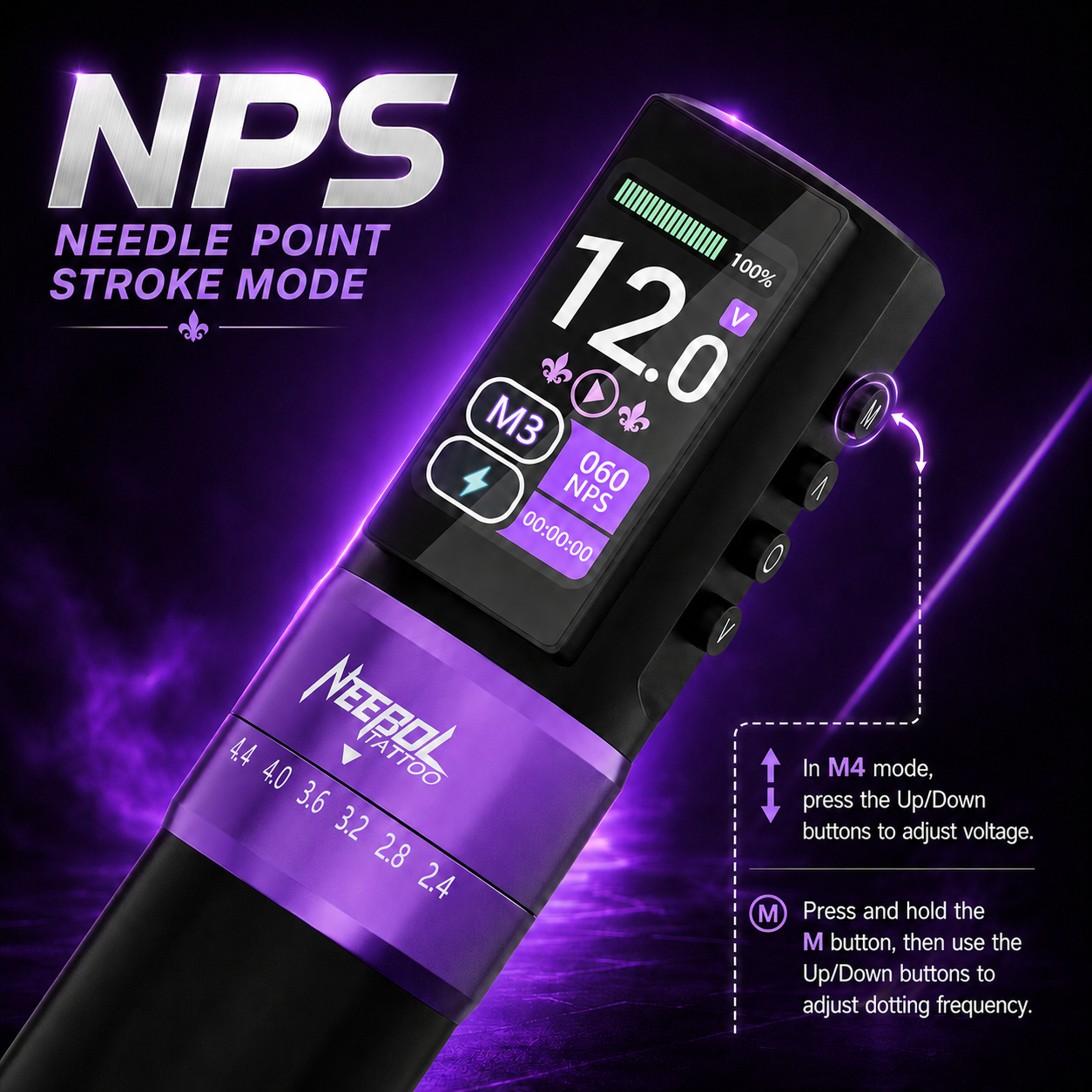 Neebol Tattoo pen for Professional – Rotary Tattoo Gun | R3 PRO