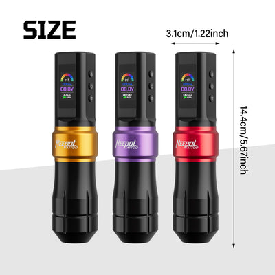 Neebol Wireless Tattoo Pen Machine 4MM Stroke | F6