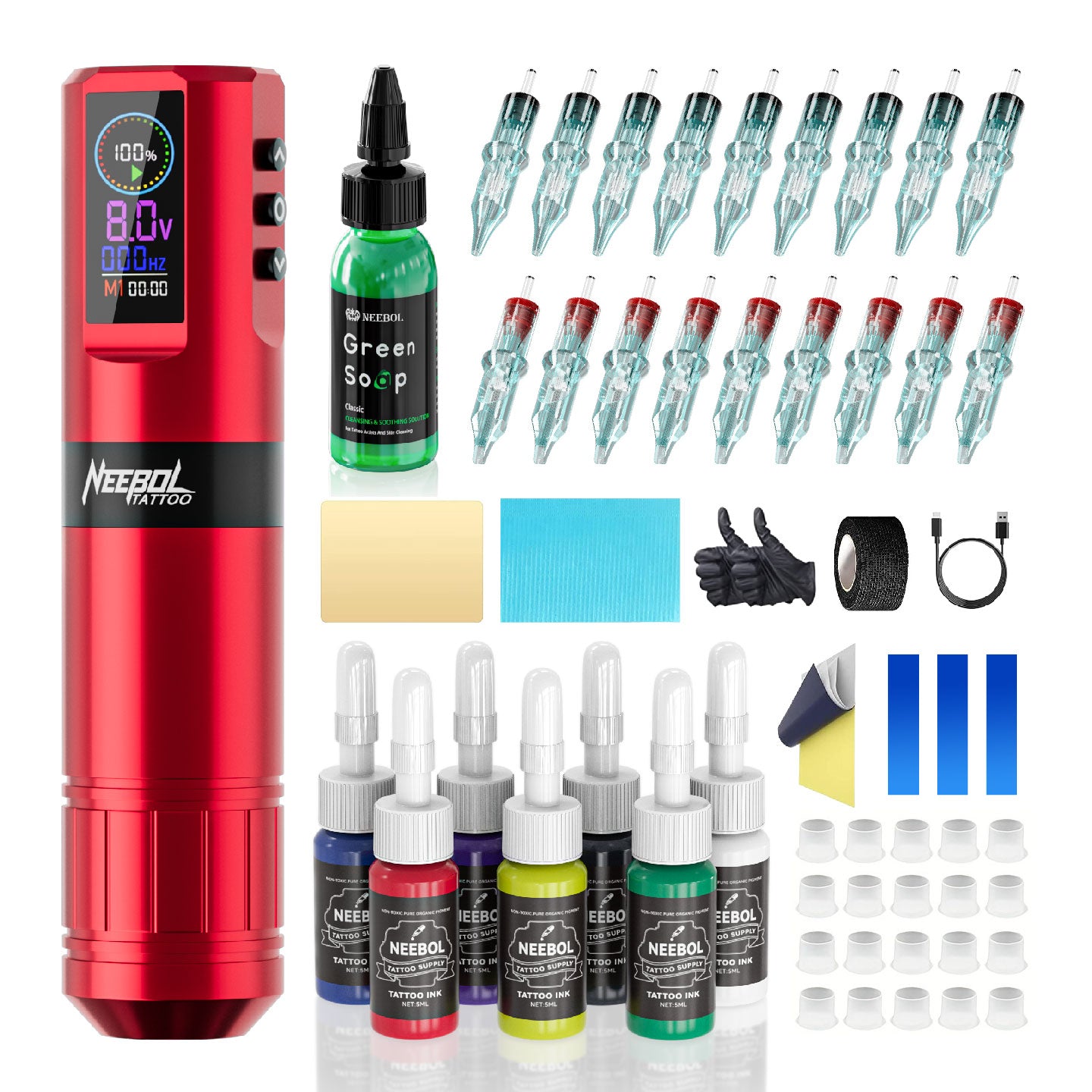 F7 Wireless Tattoo Pen Kit