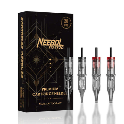 Tattoo Needle Cartridges - 20pc Round Liner | Neebol GEM