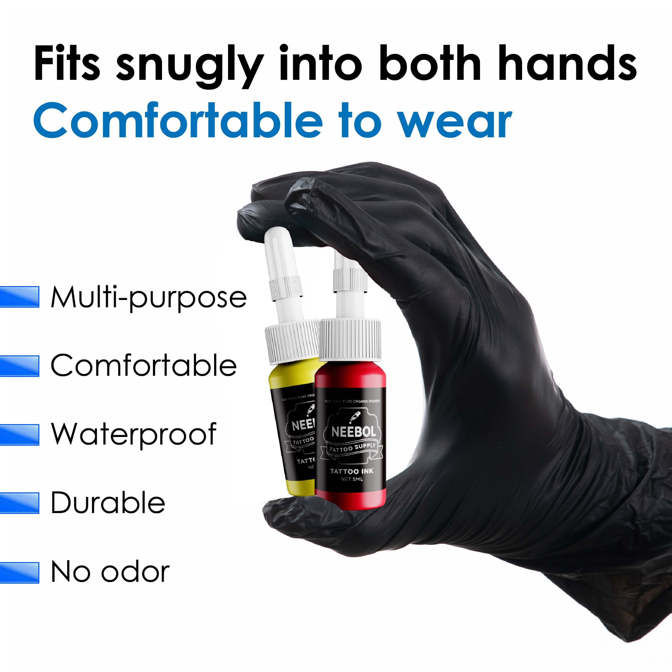 Neebol Disposable Tattoo Groves - S/M/L