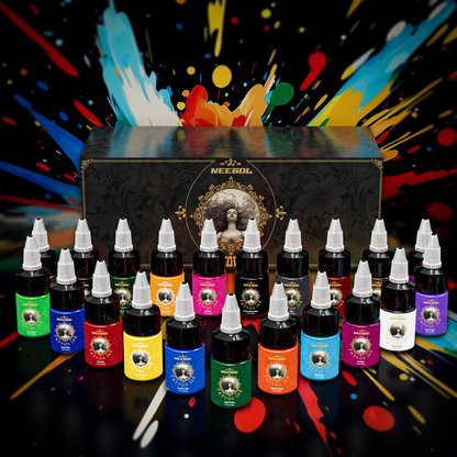 Tattoo Ink Set - 21/14 Colors - Neebol