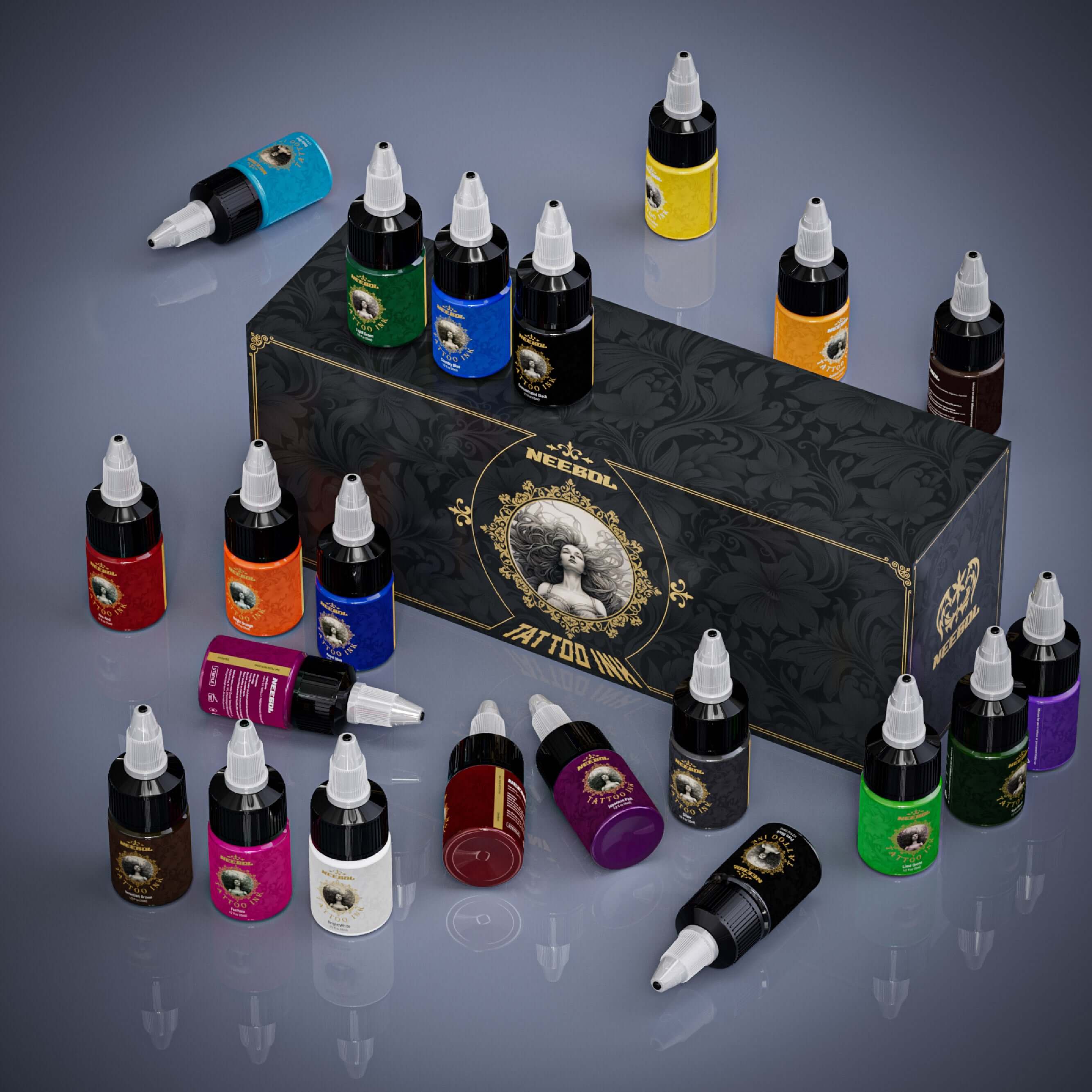 Nilo Ink Premium Tattoo Inks - Neebol Tattoo