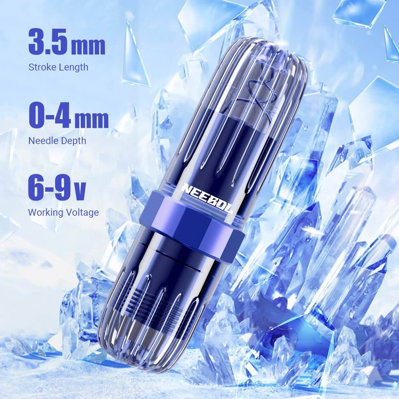 Tattoo Kit - Neebol Rotary Tattoo Machine Kit MACA & WX67