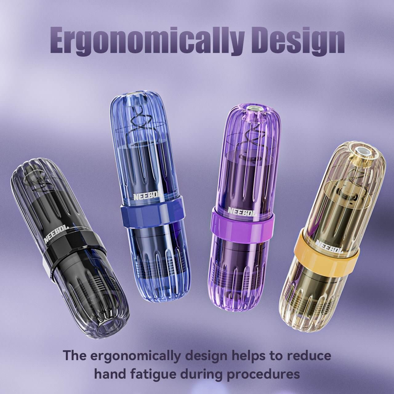 Tattoo Kit - Neebol Rotary Tattoo Machine Kit MACA & WX67