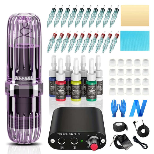 MACA Pen & YX1P Battery Tattoo Kit