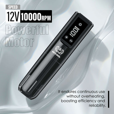 Tattoo Kit - Neebol PX02 Wileless Tattoo Pen Starter Kit with Stencil Gel