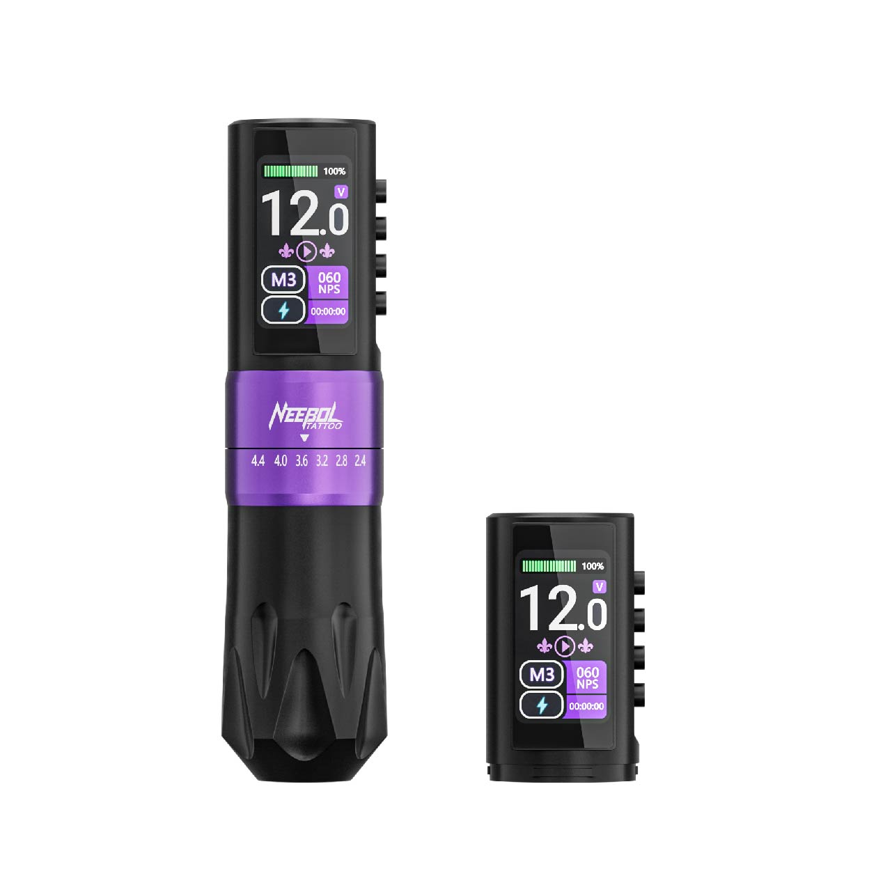 Neebol Tattoo pen for Professional – Rotary Tattoo Gun | R3 PRO Purple