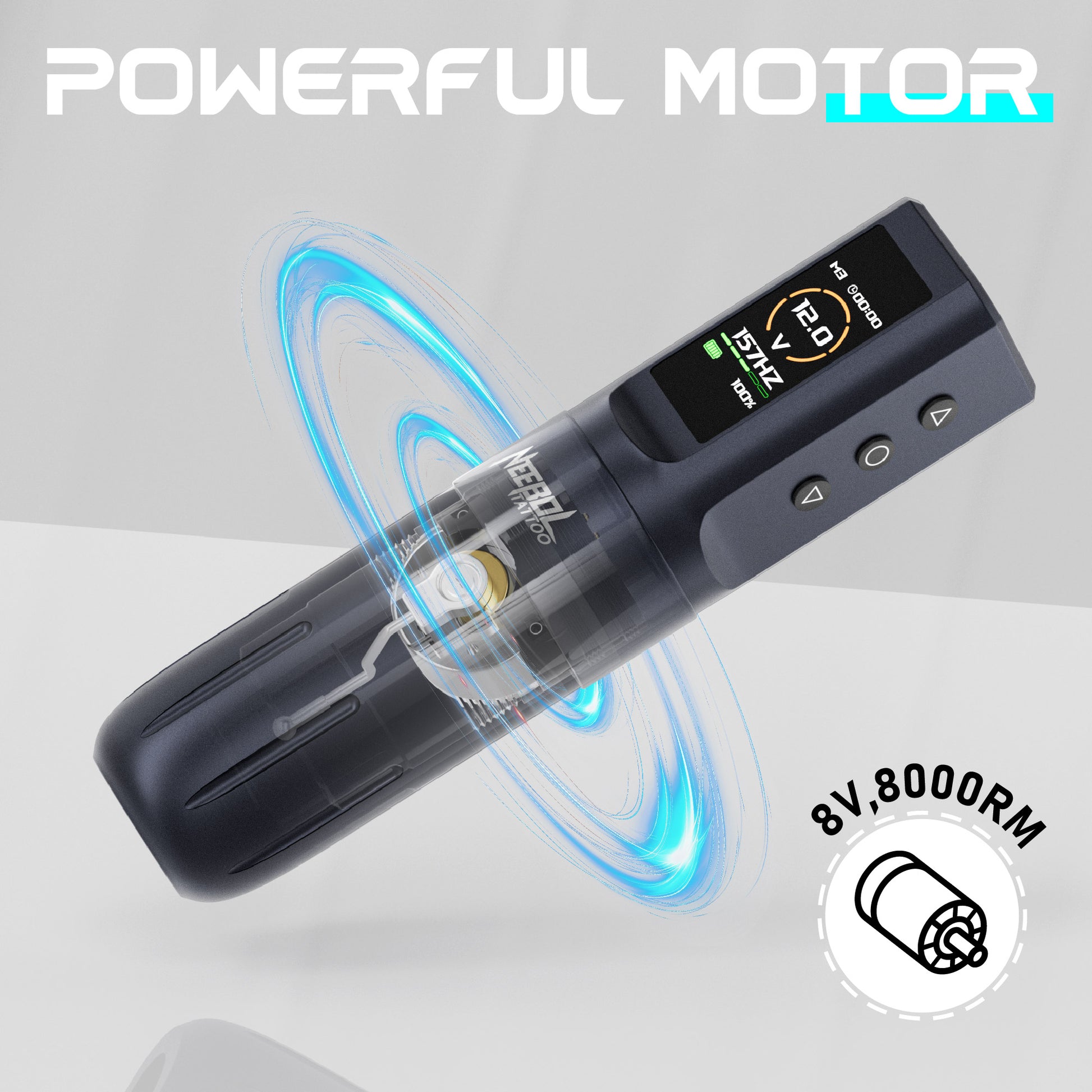 QT72 Wireless Tattoo Kit - Complete | Neebol