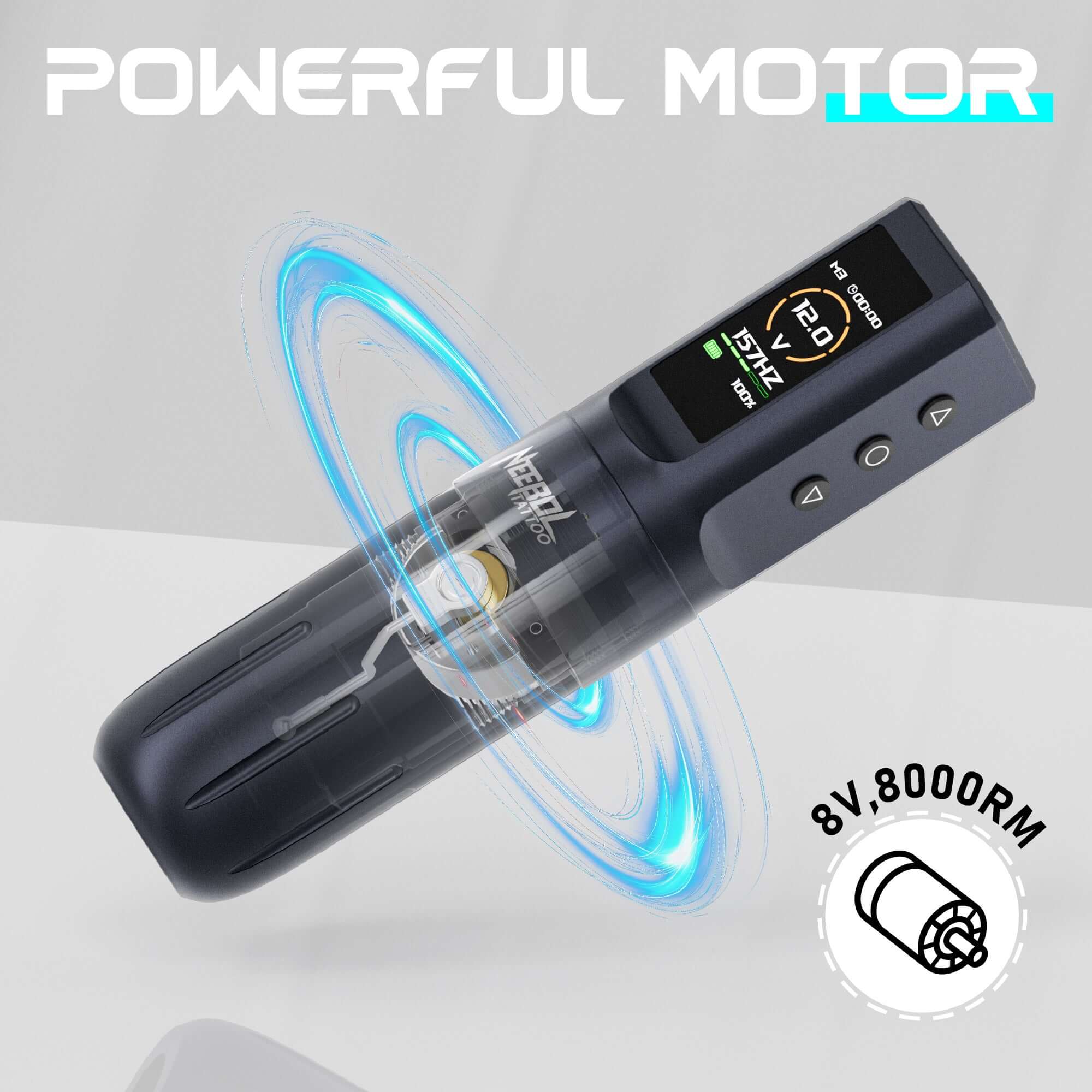 Tattoo Kit - Neebol QT72 Rotary Tattoo Gun Starter Kit