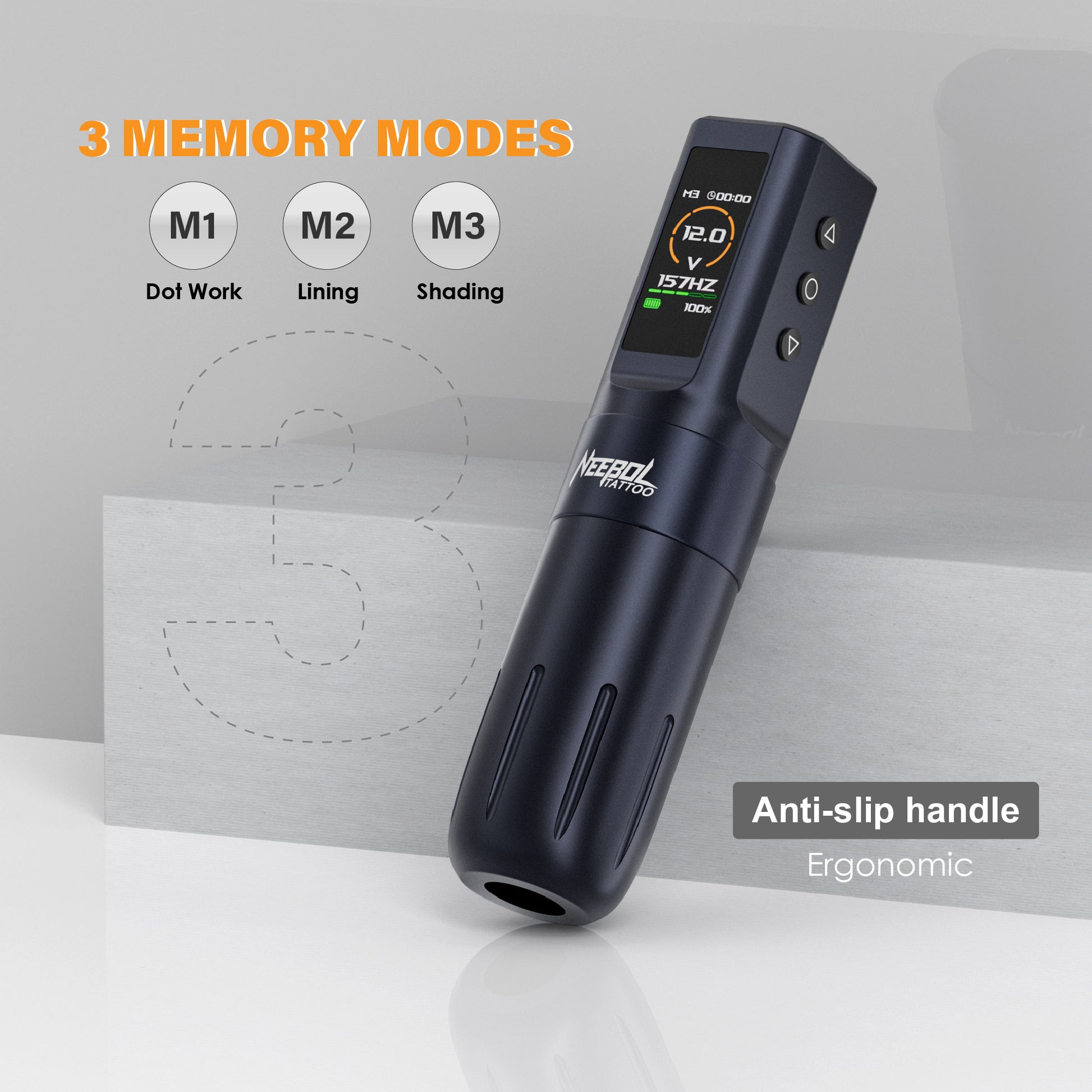 QT72 Wireless Tattoo Kit - Complete | Neebol