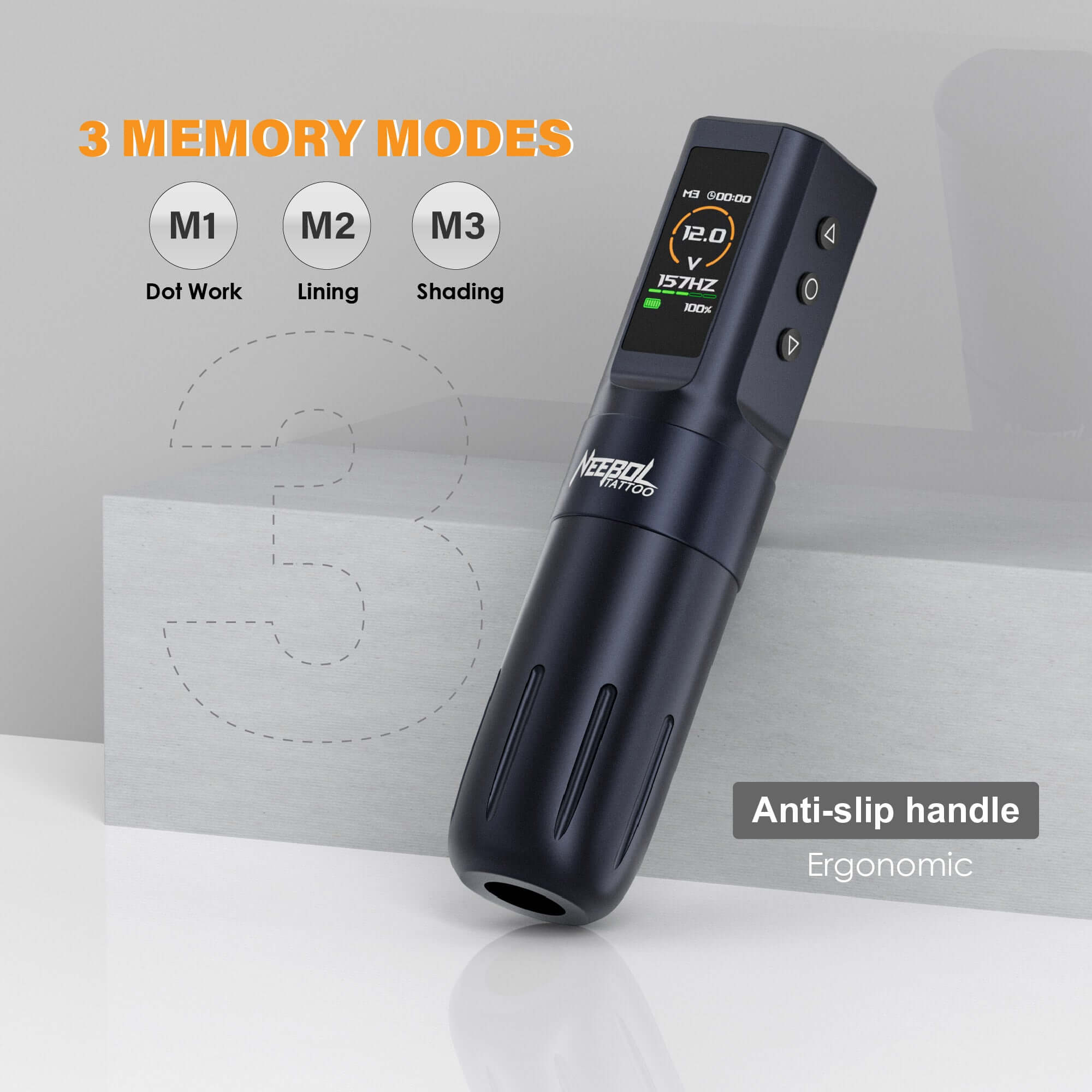 Tattoo Kit - Neebol QT72 Rotary Tattoo Gun Starter Kit