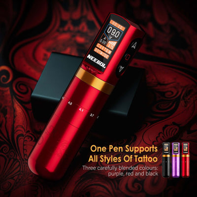 Tattoo Kit - Neebol R2 PRO Wireless Professional Tattoo Pen Kit
