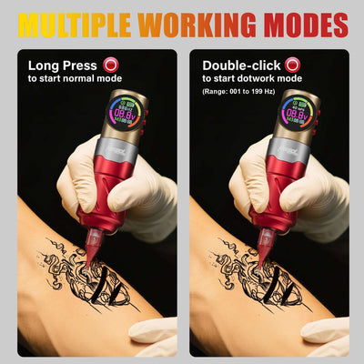 Professional Tattoo Kit - S4 Rotary Tattoo Machine | Neebol