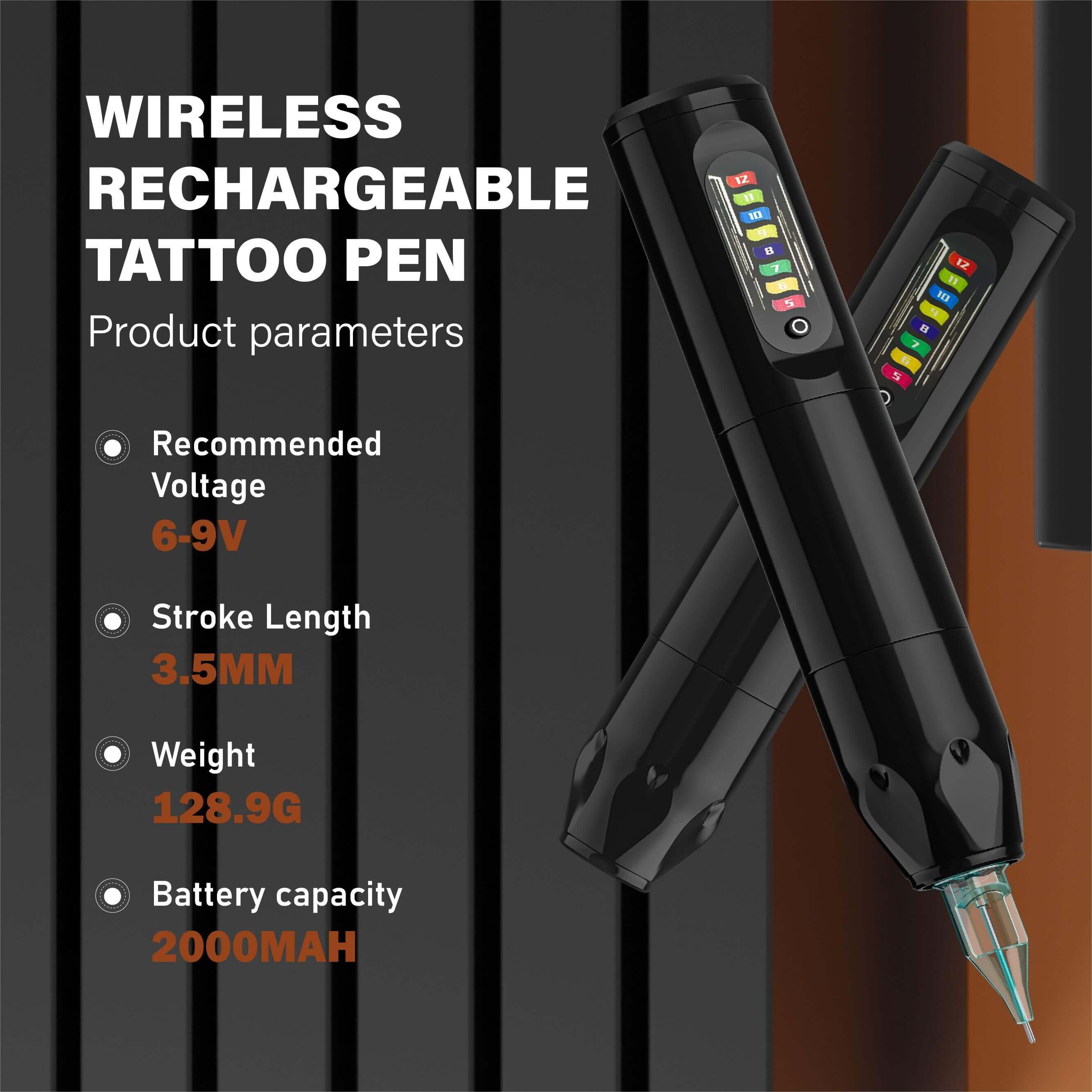 Tattoo Kit - Neebol X01 Wireless Rotary Tattoo Pen Starter Kit