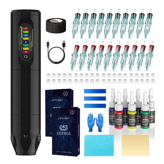 X01 Wireless Tattoo Pen Kit