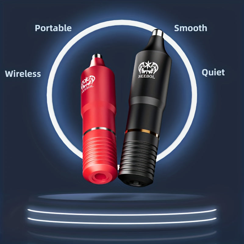 Tattoo Kit - Neebol Rotary Tattoo Pen Starter Kit with Pedal VEX & YX01