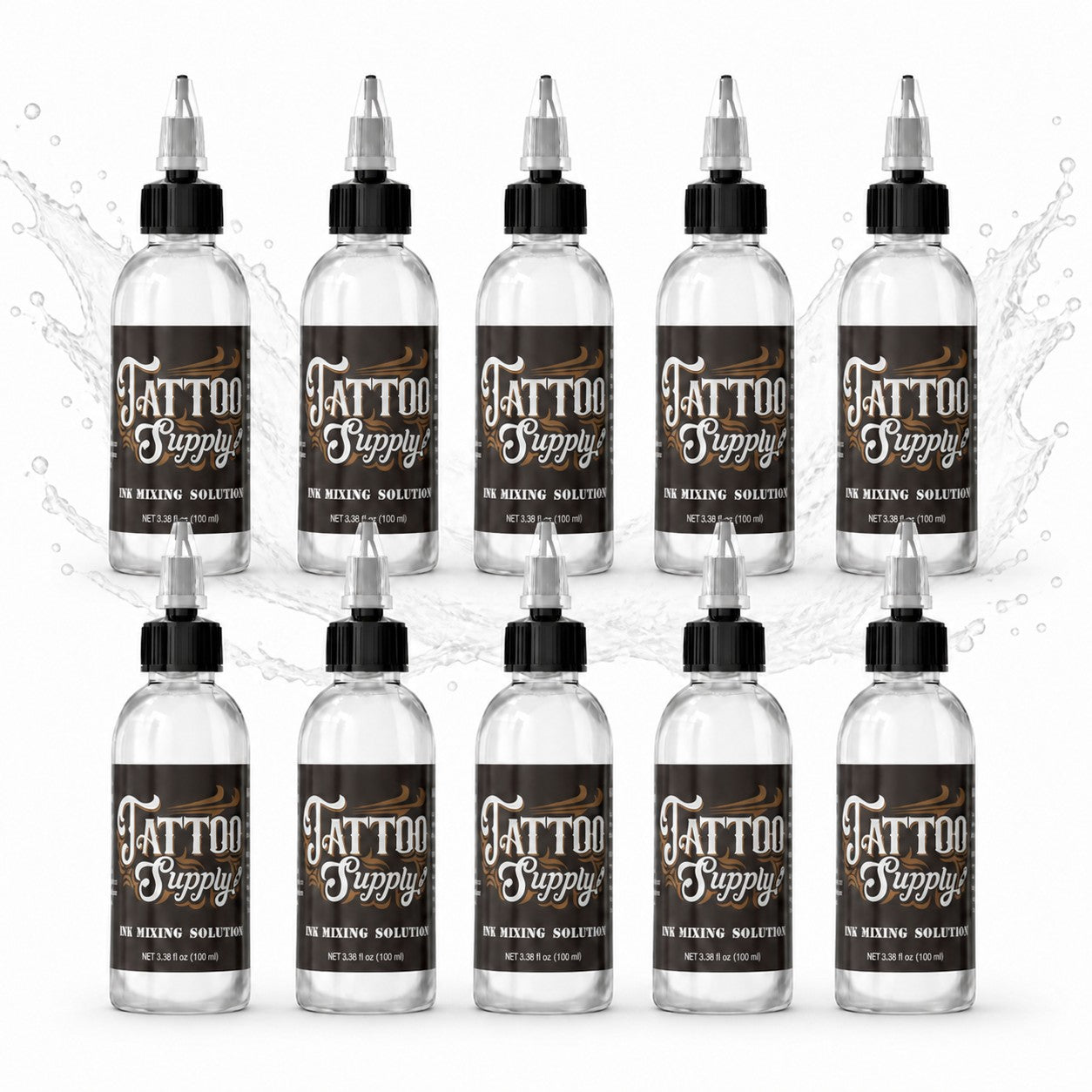 Wholesale - Neebol Tattoo Ink Diluent Solution 100ml/250ml – Bulk Pack of 5/10 Bottles
