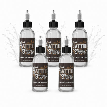 Wholesale - Neebol Tattoo Ink Diluent Solution 100ml/250ml – Bulk Pack of 5/10 Bottles