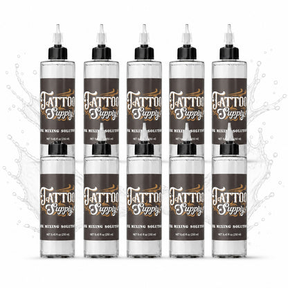 Wholesale - Neebol Tattoo Ink Diluent Solution 100ml/250ml – Bulk Pack of 5/10 Bottles