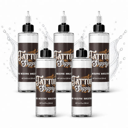 Wholesale - Neebol Tattoo Ink Diluent Solution 100ml/250ml – Bulk Pack of 5/10 Bottles