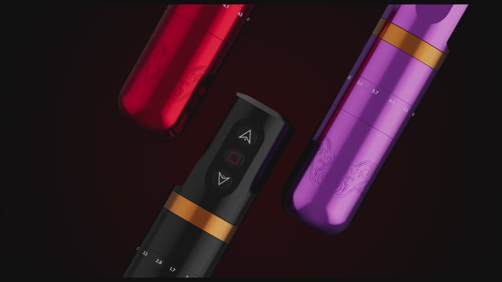 Cargar video: Video showcasing the Neebol R2 Pro wireless tattoo machine with strong motor, stable performance, and smooth tattooing results