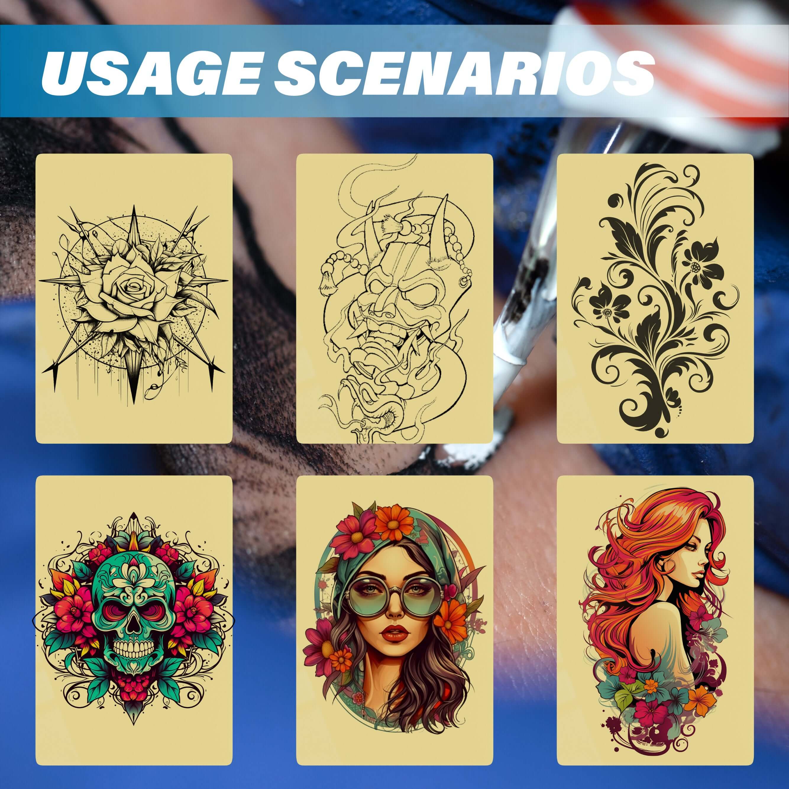 Neebol Tattoo Practice Skin - 3MM/1MM A4